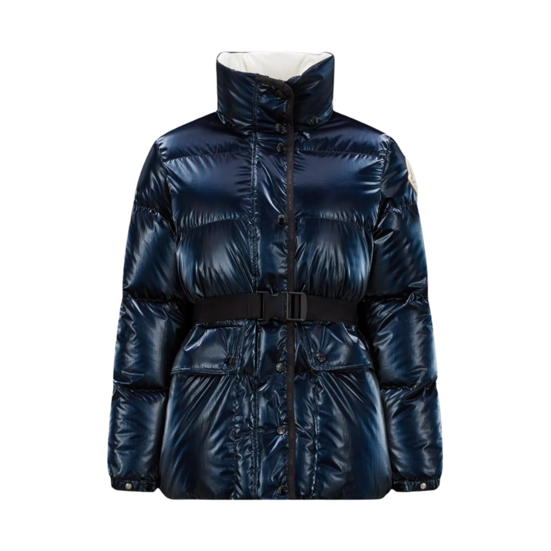 (W) 몽클레르 헤롯 쇼트 다운 자켓 네이비 블루 - 23FW((W) Moncler Herault Short Down Jacket Navy Blue - 23FW) - 1