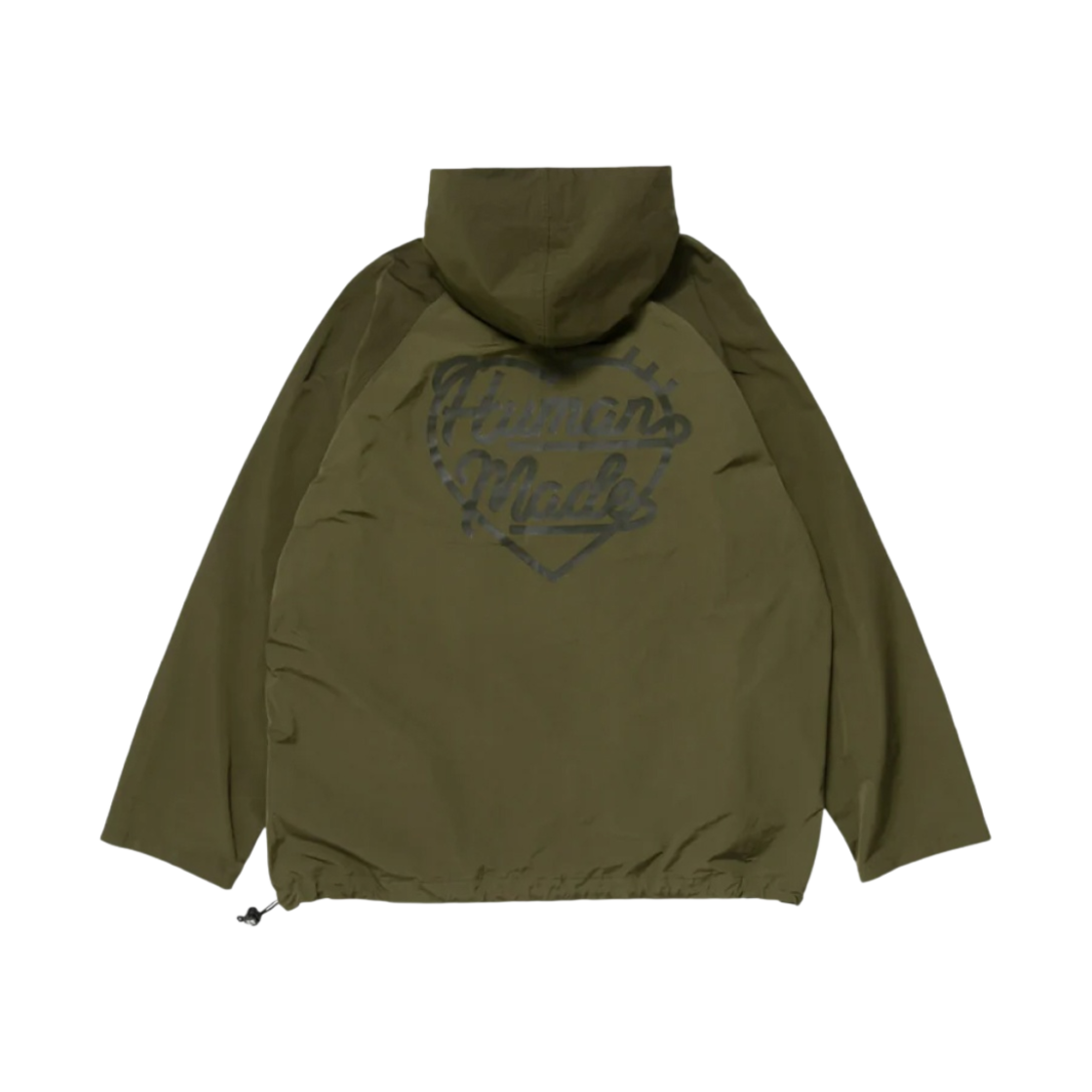 휴먼 메이드 하프집 아노락 올리브 드랩(Human Made Half-Zip Anorak Olive Drab) - 2