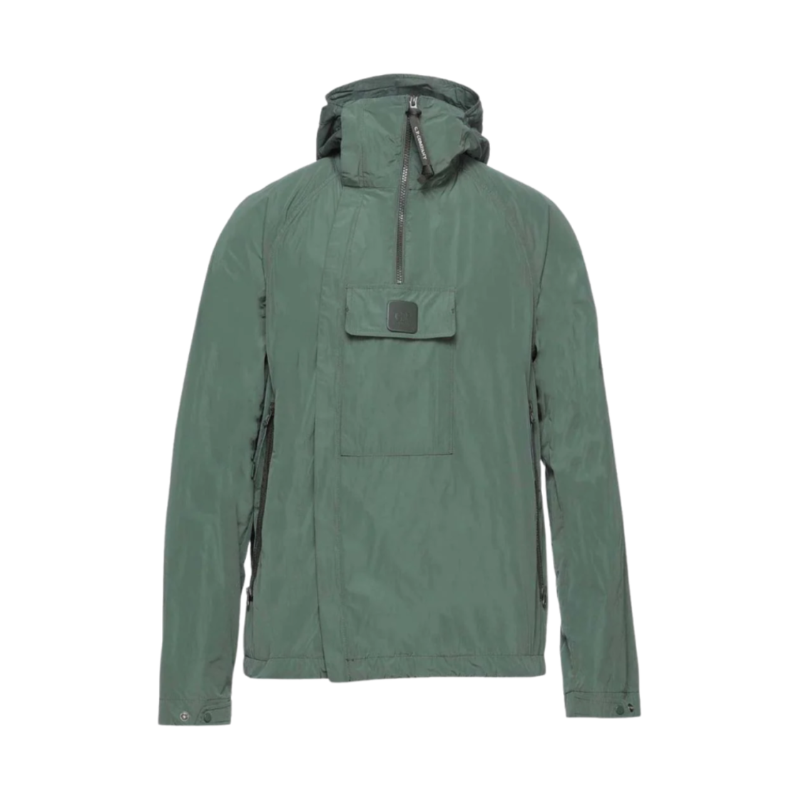 C.P. 컴퍼니 메트로폴리스 쿼터 집 풀오버 자켓 그린 - 21SS(C.P. Company Metropolis Quarter Zip Pullover Jacket Green - 21SS) - 1