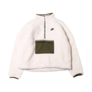 Nike Club Fleece+ Half Zip Anorak Sail Medium Olive - Asia