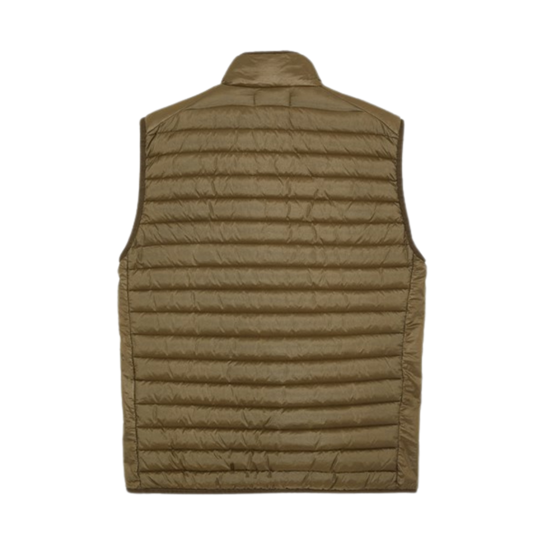스톤 아일랜드 스톤 아일랜드 G0224 룸 우븐 체임버스 R-나일론 다운-TC 베스트 올리브 그린 - 23FW(Stone Island Stone Island G0224 Loom Woven Chambers R-Nylon Down-TC Vest Olive Green - 23FW) - 2
