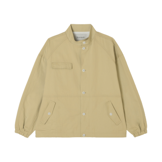Aviemuah Soft Cotton Field Jacket Butter