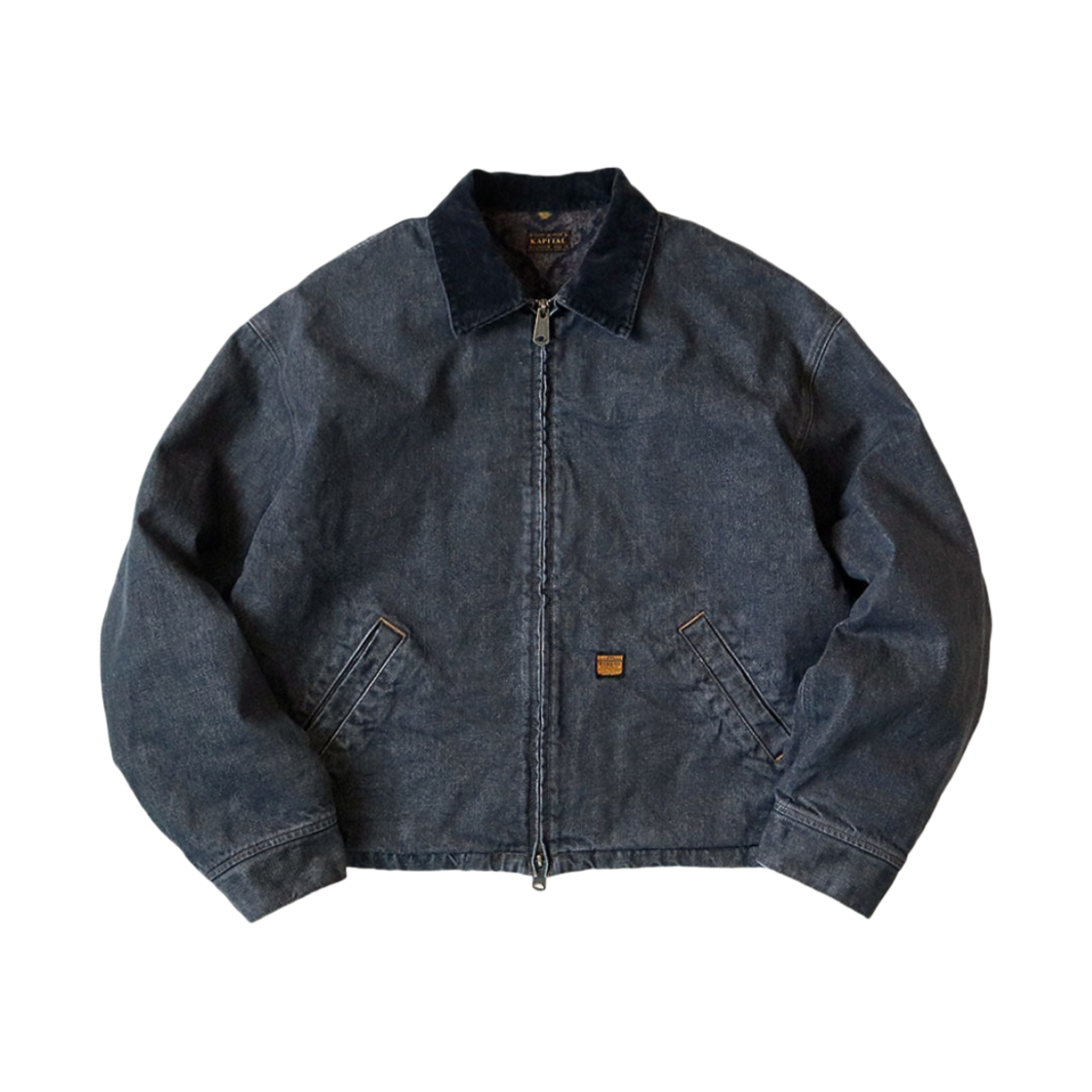 캐피탈 14온즈 데님 티백 드리즐러 자켓 블랙 키나리 | Kapital | KREAM