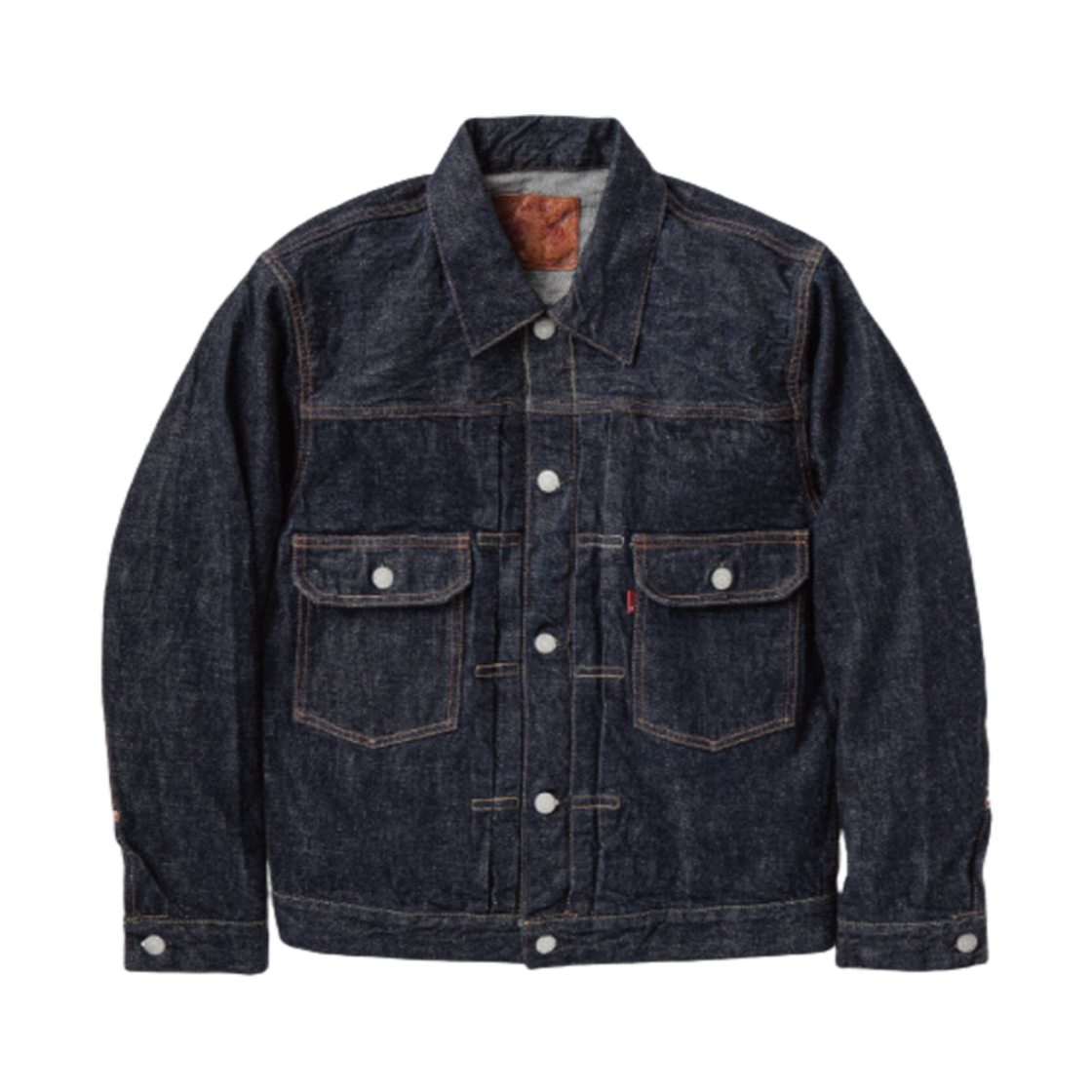 풀카운트 2102XX-20 타입 2 데님 자켓 헤비 온즈 논 워시 인디고 블루(Fullcount 2102XX-20 Type 2 Denim Jacket Heavy oz Non Wash Indigo Blue)