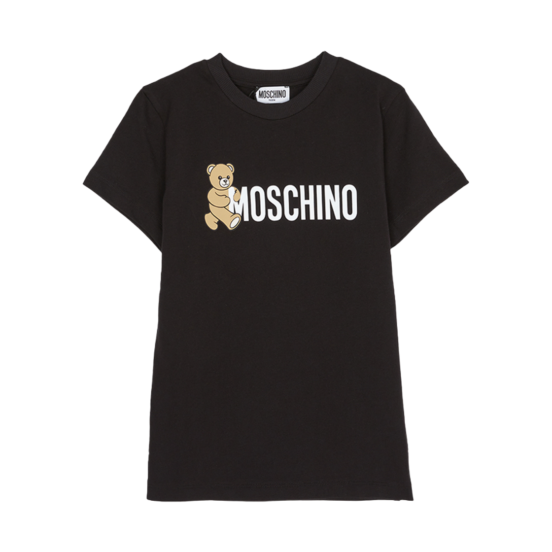 HPM058-LAA34-60100 (Kids) Moschino Short Sleeve T-Shirt Black