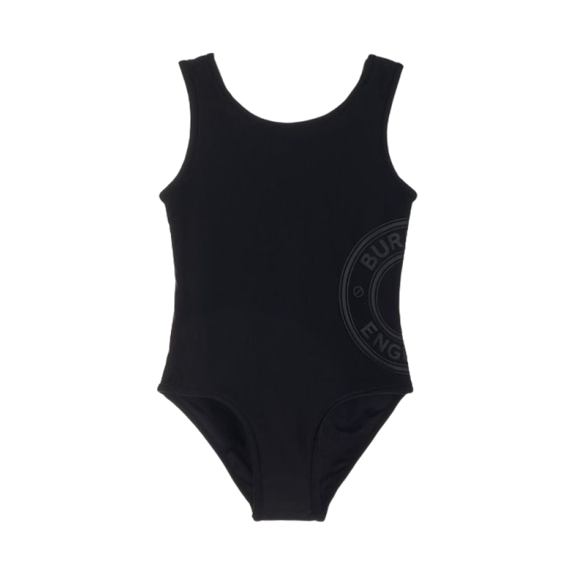 8061975 (Kids) Burberry Logo Graphic Swimsuit Black
