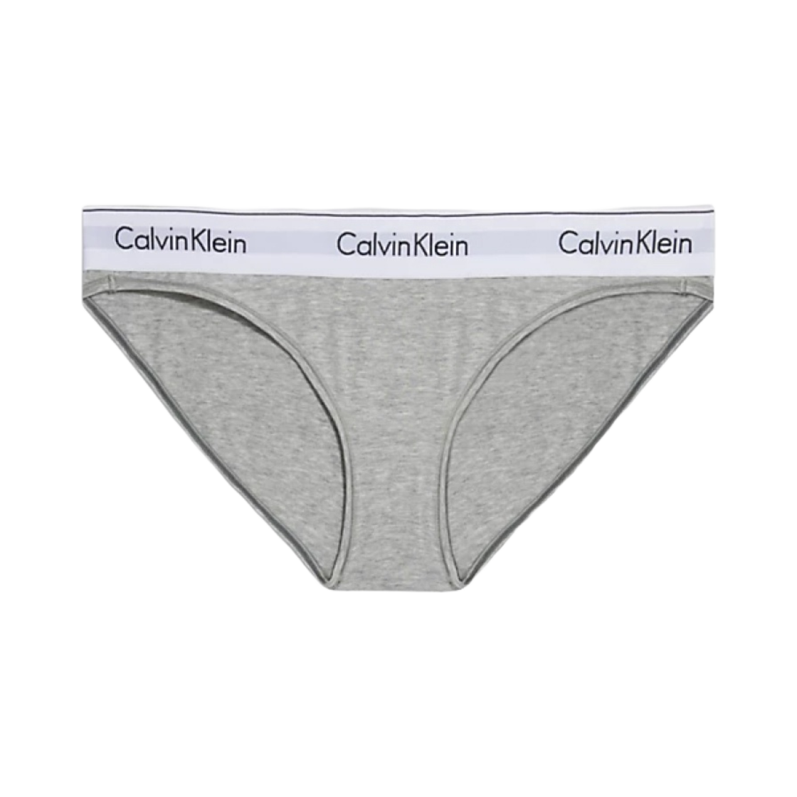 (W) 캘빈 클라인 모던 코튼 비키니 브리프 그레이 헤더((W) Calvin Klein Modern Cotton Bikini Brief Grey Heather)