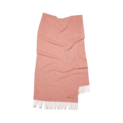 Acne Studios Wool Fringe Muffler Rose Melange