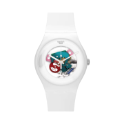 Swatch White Lacquered Quartz White