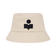 Isabel Marant Haley Bucket Hat Ecru Black - 23SS