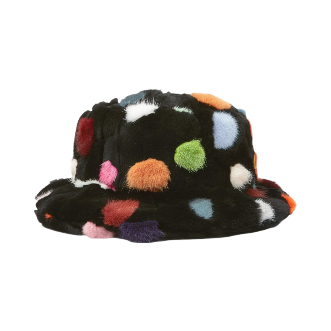 RTPH-9100 Gallery Dept. Rodman Polka Dot Bucket Hat Black Multi