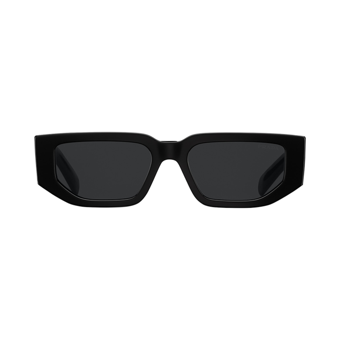 SPR09Z-E1AB-F05S0 Prada Sunglasses with Triangle Logo Slate Gray Lenses
