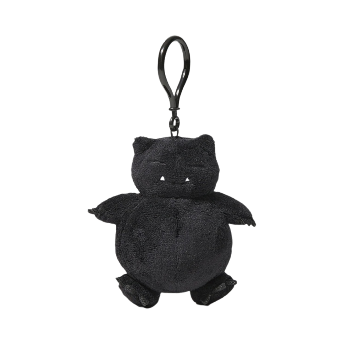 프라그먼트 x 포켓몬 INN 프로젝트 TBP 마스코트 키링 잠만보 블랙(Fragment x Pokemon INN Thunderbolt Project TBP Mascot Key Ring Kabigon Black)
