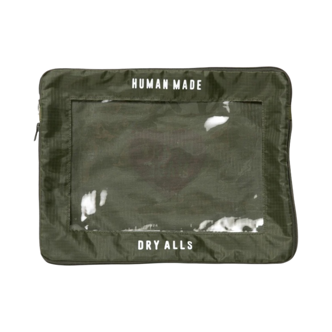휴먼 메이드 트래블 케이스 라지 올리브 드랩(Human Made Travel Case Large Olive Drab) - 2