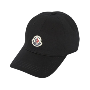 Moncler Logo Baseball Cap Optical Black - 22SS
