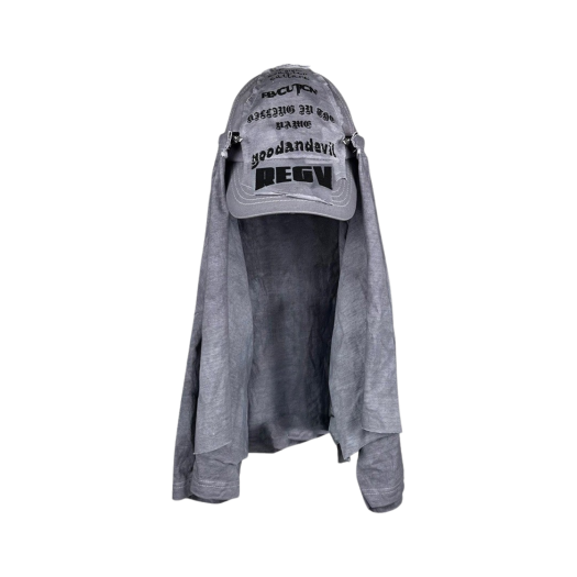 23-AC012_GREY Resurrection13 Remake T-Shirt Mixed Ballcap Grey