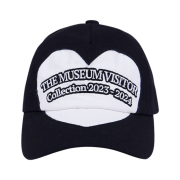 The Museum Visitor Heart Cut-Out Logo Ballcap Black