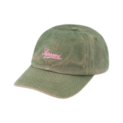 Supreme Washed Twill 6-Panel Green - 22SS