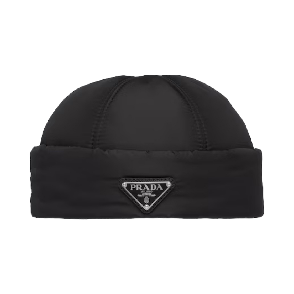 2HC168-2DV4-F0002 Prada Re-Nylon Beanie Black