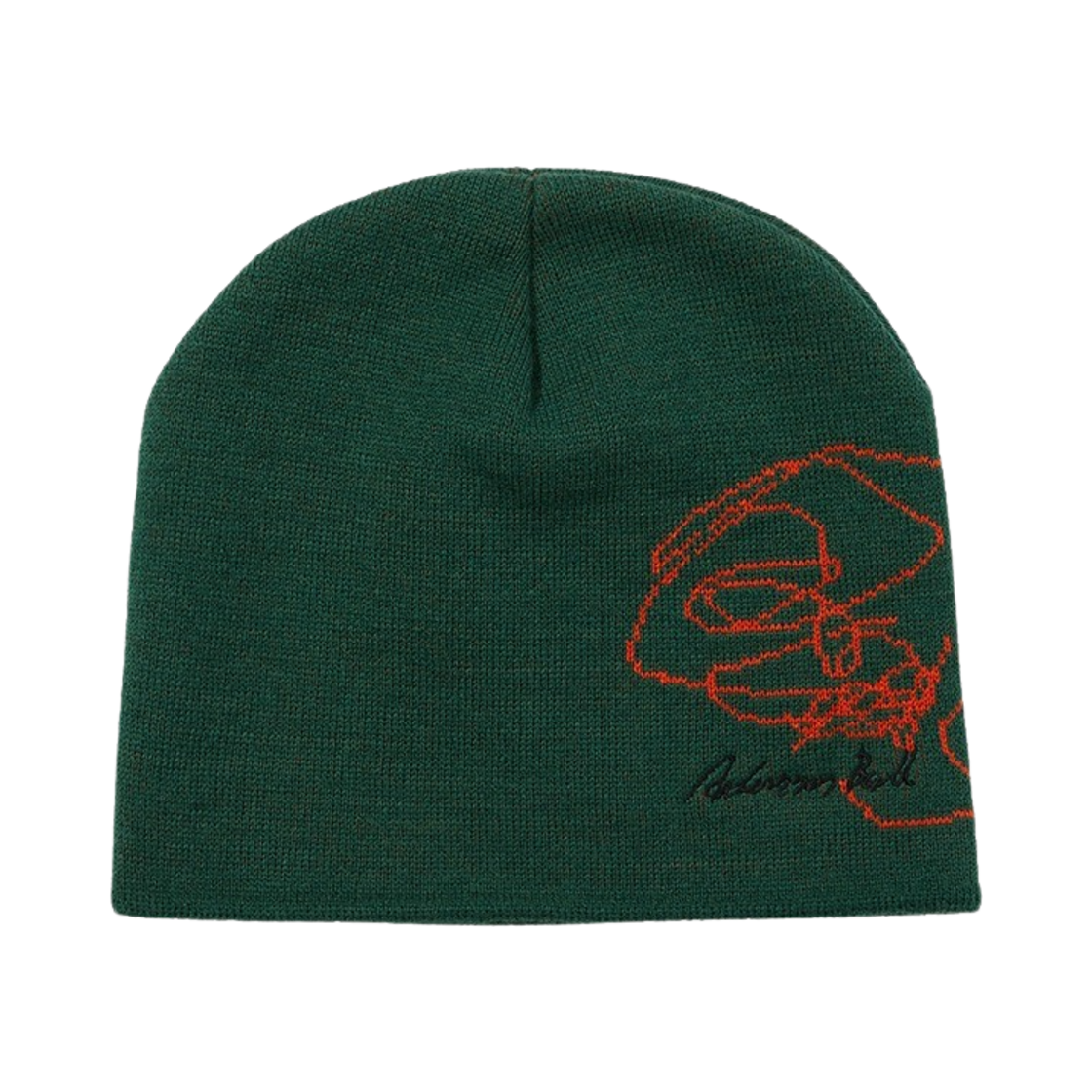 aaa316u(GREEN) ADSB Andersson Bell Unisex Andersson Embroidery Jacquard Beanie Green