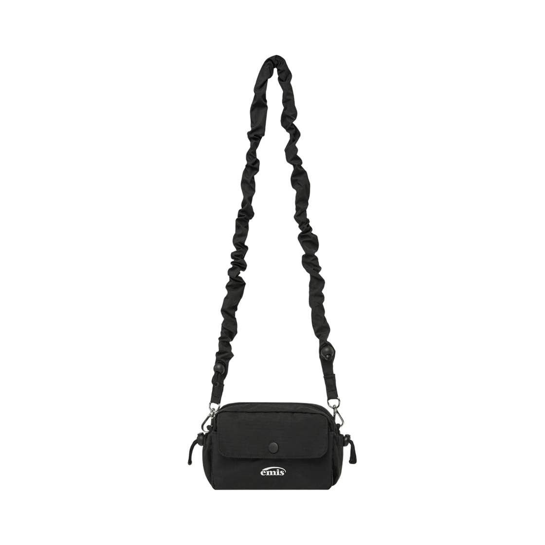 이미스 스트링 미니 크로스바디 백 블랙(Emis String Mini Crossbody Bag Black)