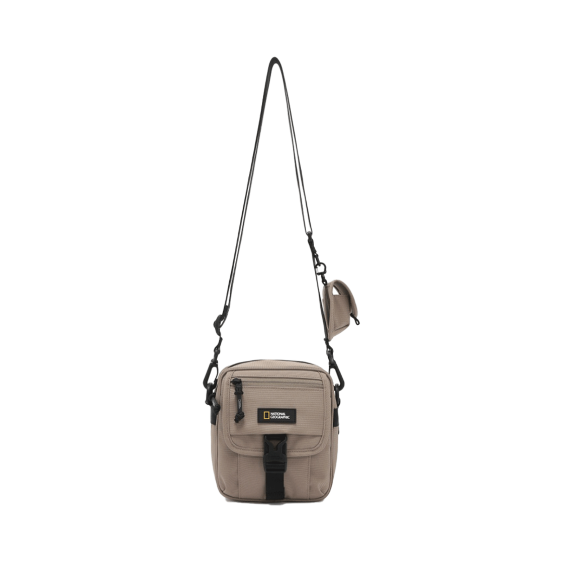 N255ACR210070 National Geographic Burt Cross Bag Beige