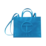 Telfar Medium Shopping Bag Cyan