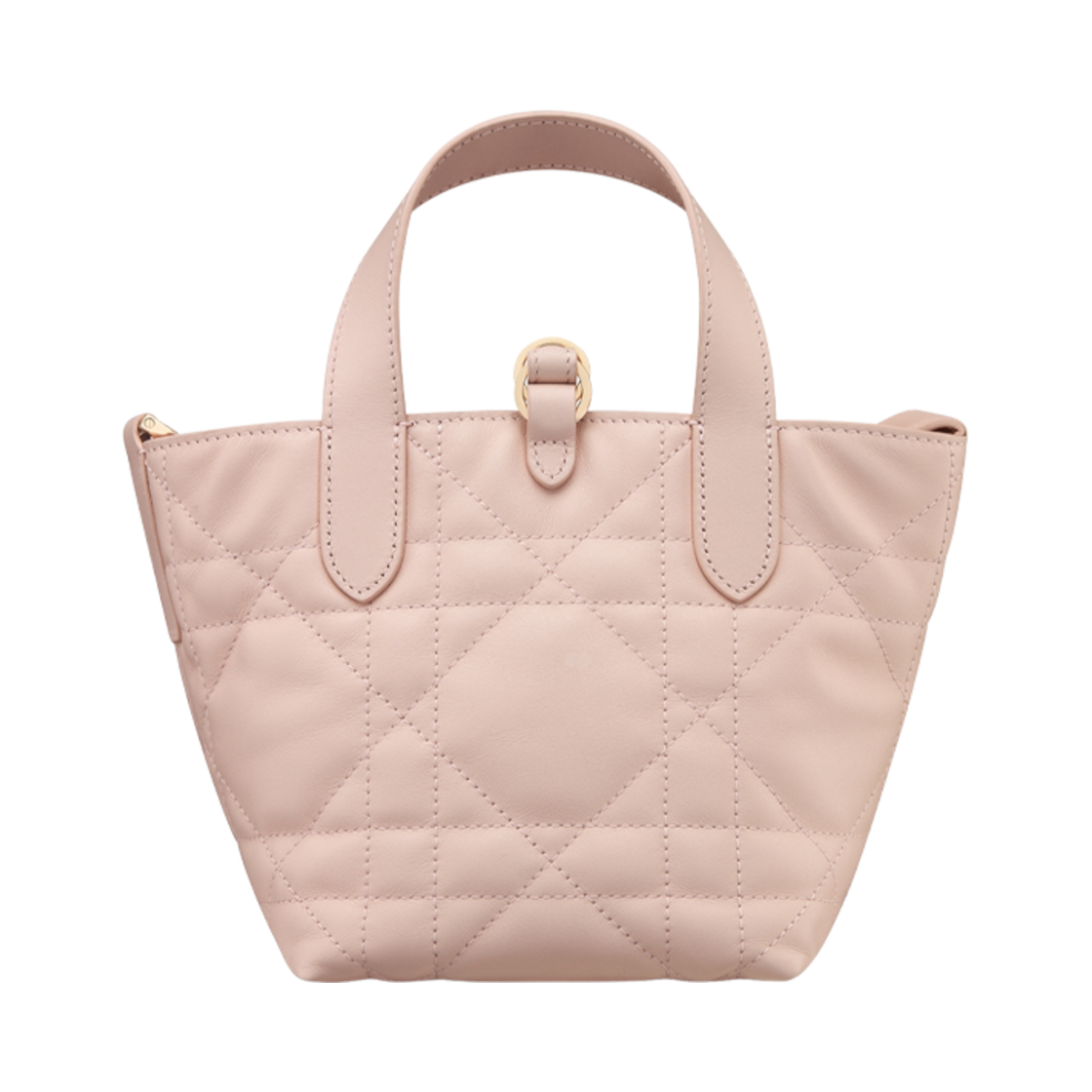 디올 뚜주흐 버티컬 나노 토트 백 매크로까나쥬 카프스킨 파우더 핑크(Dior Toujours Vertical Nano Tote Bag Macrocannage Calfskin Powder Pink) - 3