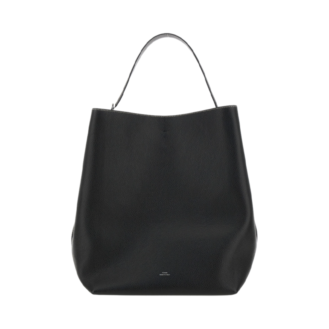 234-WAL853-LE0030-001 Toteme Belted Tote Black
