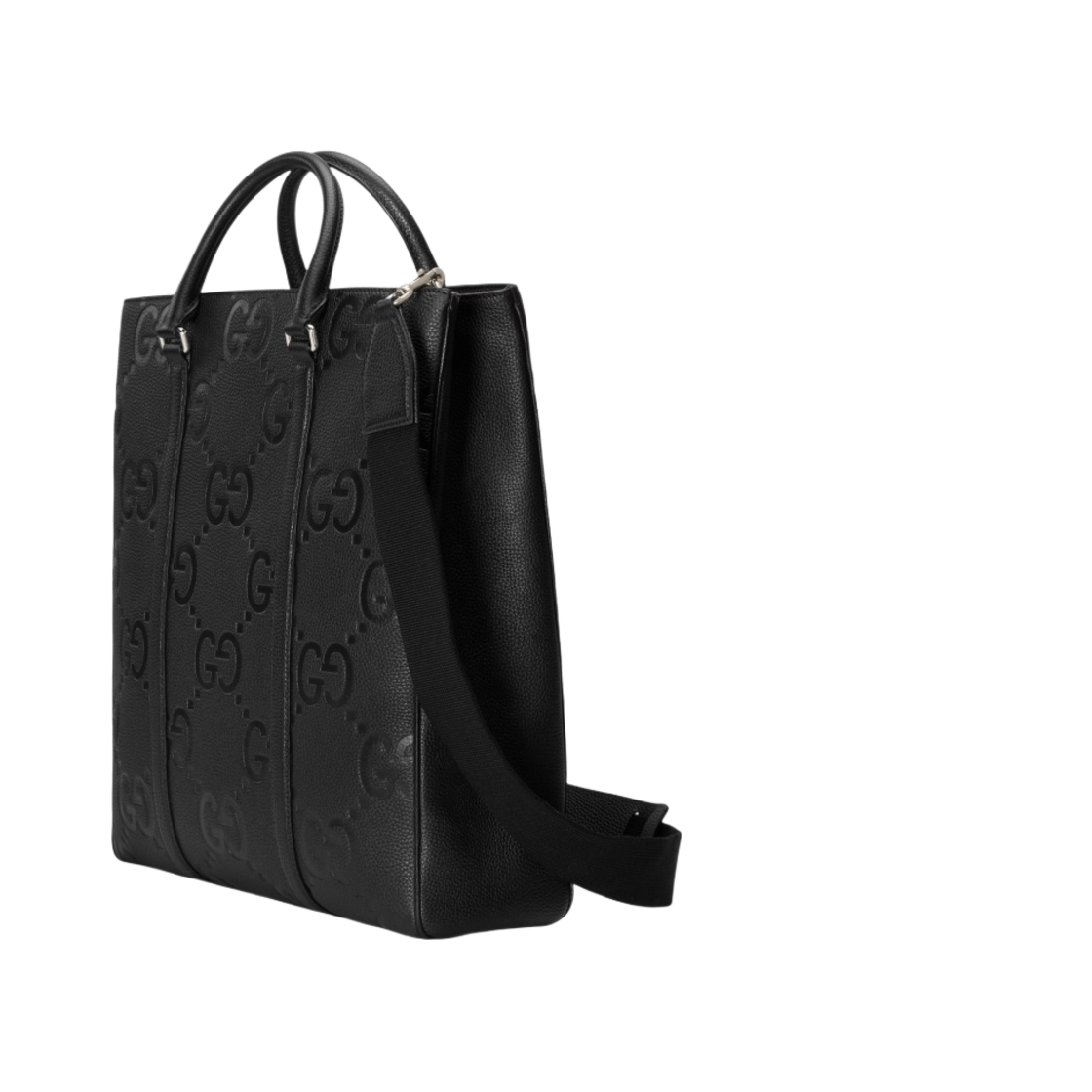 구찌 점보 GG 미디움 토트백 블랙(Gucci Jumbo GG Medium Tote Bag Black) - 2