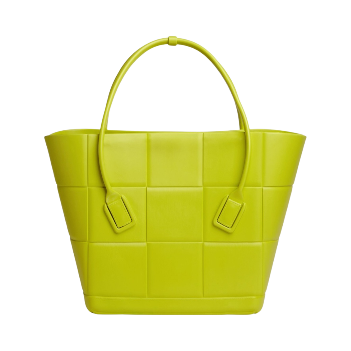 보테가 베네타 아르코 라지 러버 쇼핑백 키위(Bottega Veneta Arco Large Rubber Shopping Bag Kiwi) - 1