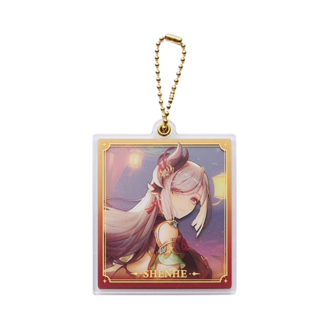 원신 사각 더블 아크릴 키링 신학