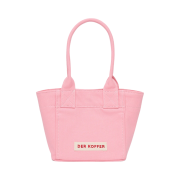 Der Koffer Shopper Canvas Mini Bag Baby Pink