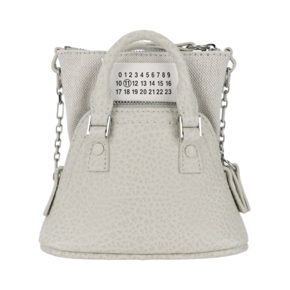 SB3WG0025P4455H9677 Maison Margiela 5AC Classique Baby Bag Grey