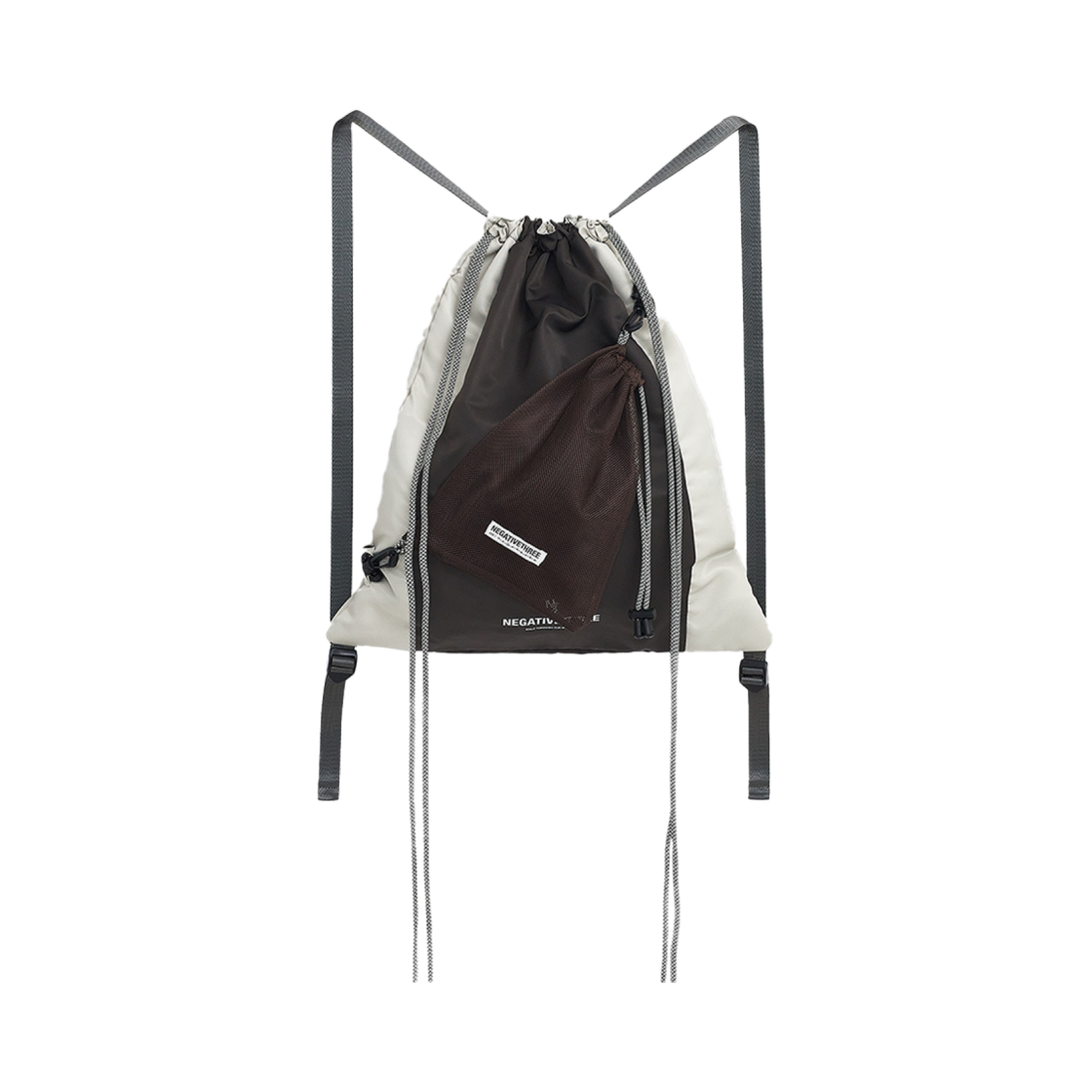 NT3 1038BR NegativeThree Cabestan Gym Sack Brown