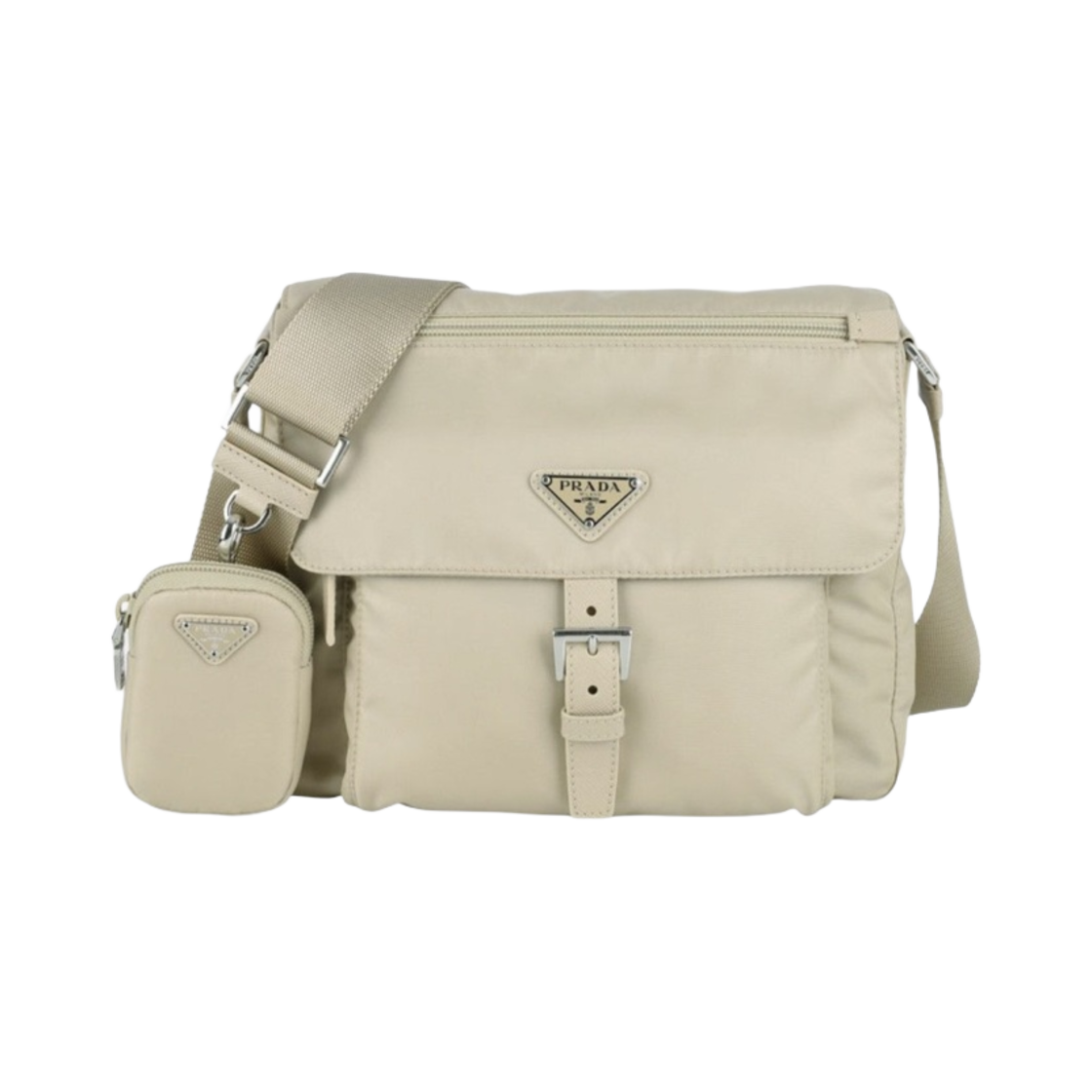 프라다 리나일론 숄더백 데저트 베이지(Prada Re-Nylon Shoulder Bag Desert Beige) - 1