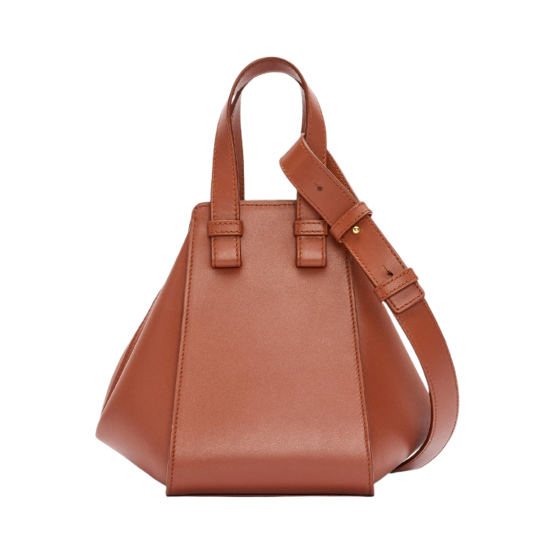 로에베 x 하울의 움직이는 성 캘시퍼 해먹 컴팩트 백 사틴 카프스킨 러스트(Loewe x Howl's Moving Castle Calcifer Hammock Compact Bag in Satin Calfskin Rust) - 4