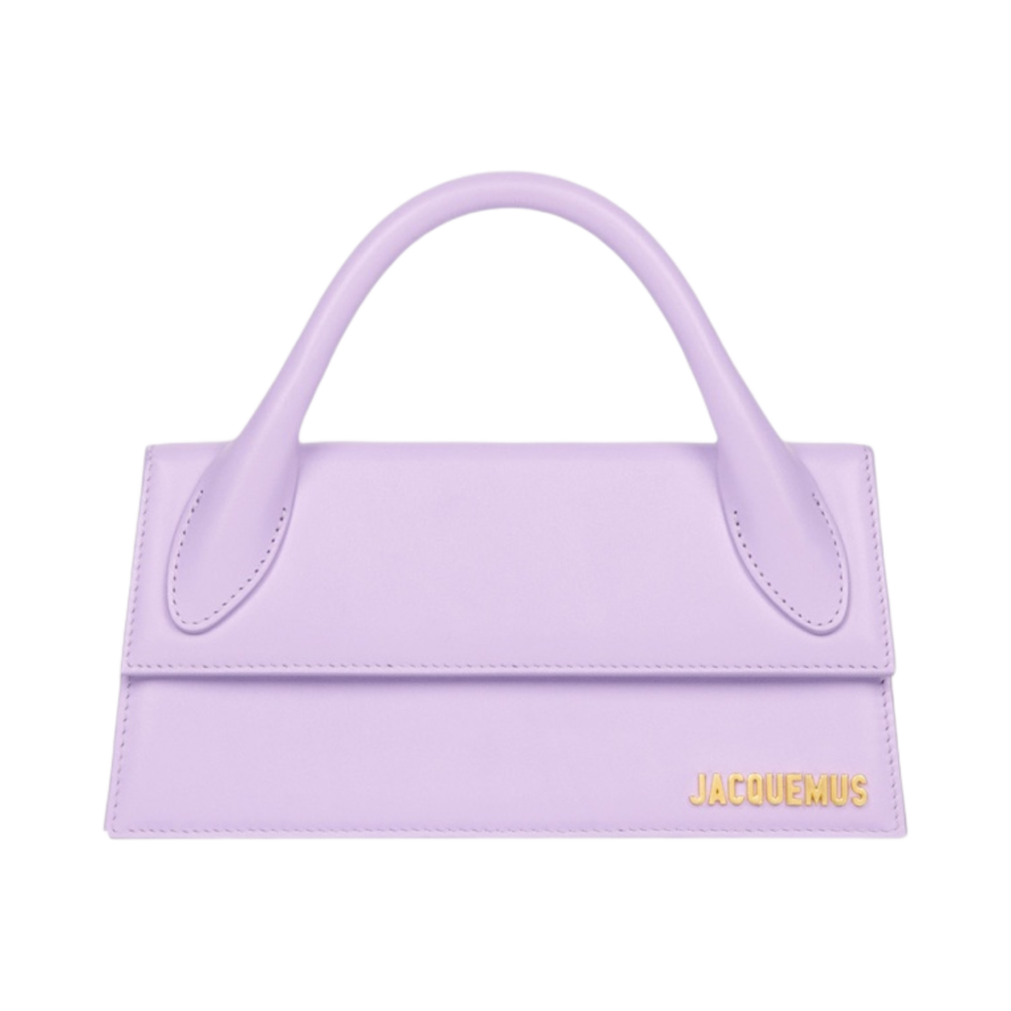 213BA004-3065-640 Jacquemus Le Chiquito Long Signature Handbag Lilac
