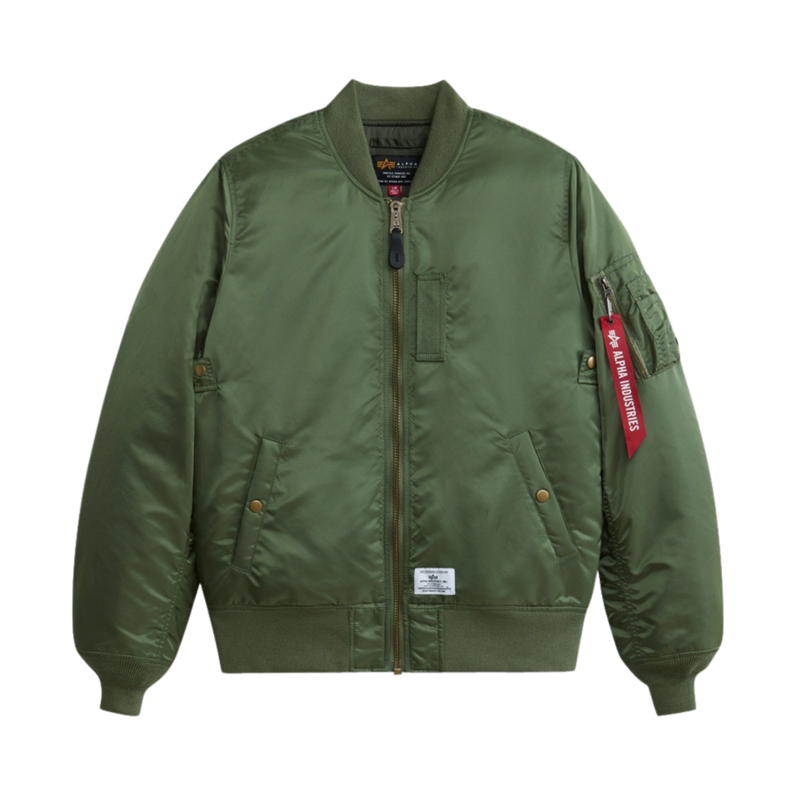 알파 인더스트리 MA-1 모드 플라이트 재킷 세이지(ALPHA INDUSTRIES MA-1 Mod Flight Jacket Sage)
