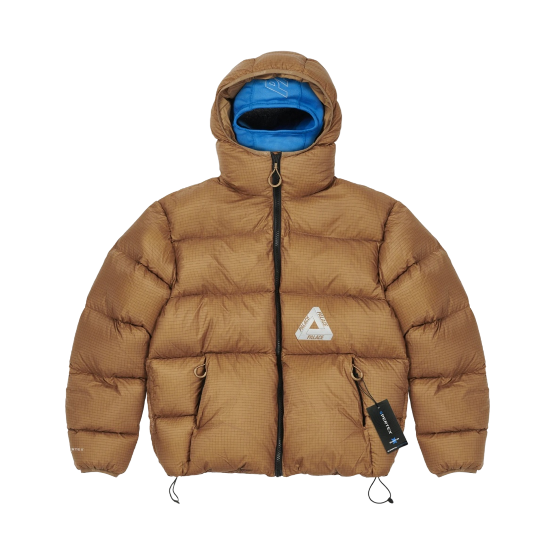 - Palace Pertex Balaclava Puffa Fawn - 21FW