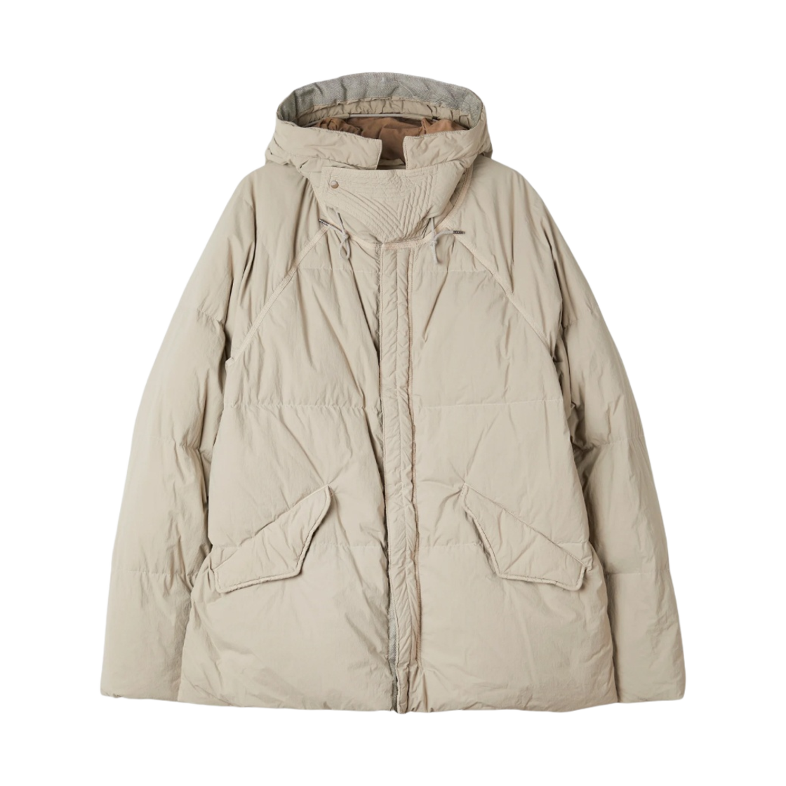 텐씨 아틱 다운 파카 거즈 화이트 V2 - 22FW (컬티즘 한정)