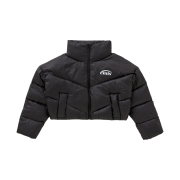 Emis Duck Down Cropped Padding Small Black