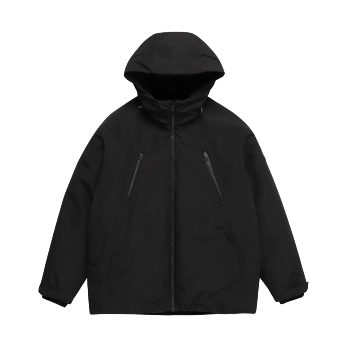 N244MDW330 National Geographic Antares Goose Down Jumper Carbon Black