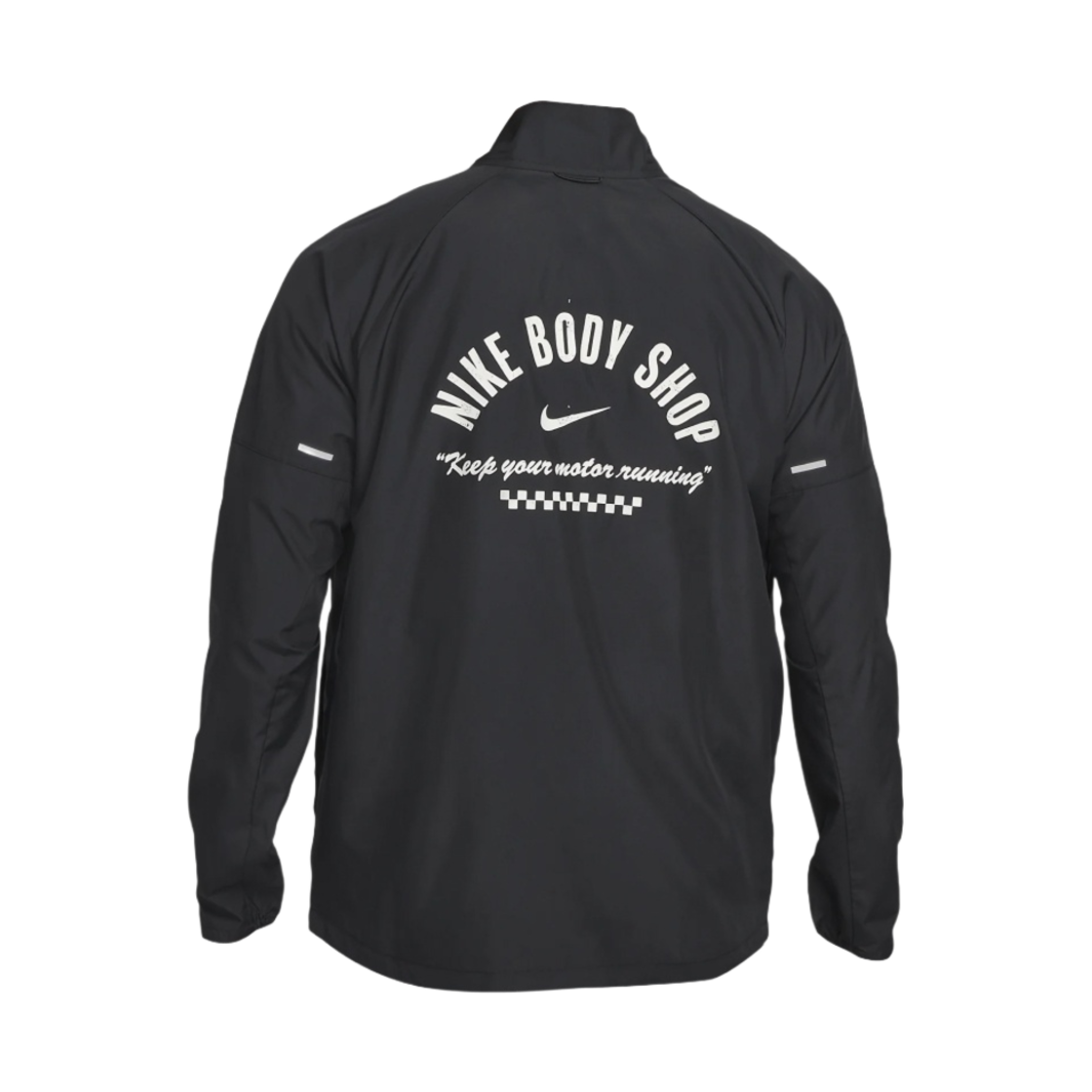 나이키 드라이 핏 마일러 러닝 재킷 블랙 서밋 화이트 - US/EU(Nike Dri-Fit Miler Running Jacket Black Summit White - US/EU) - 2
