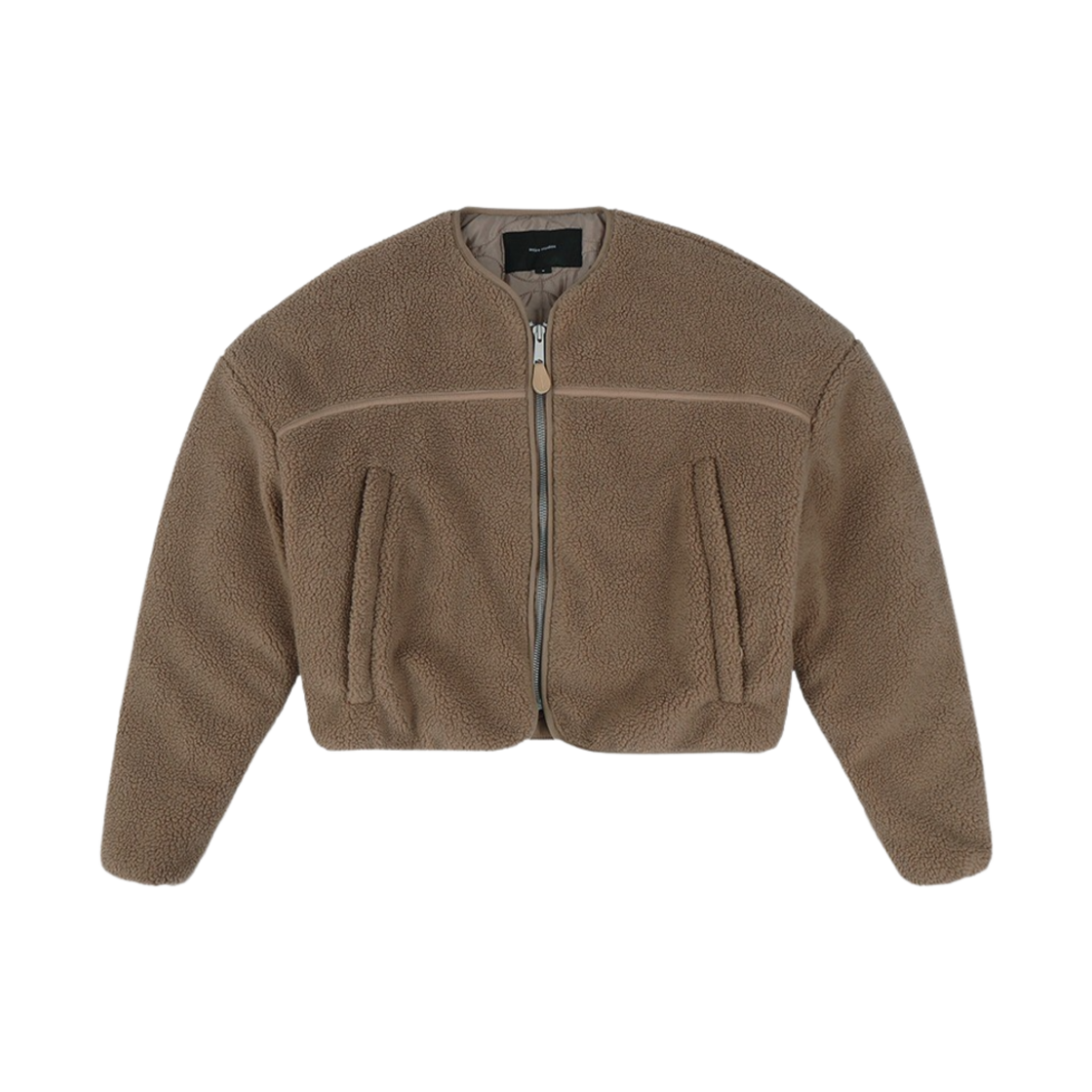 KM4AOTBES18BR Entire Studios Fluffy Overcoat V2 Wheat