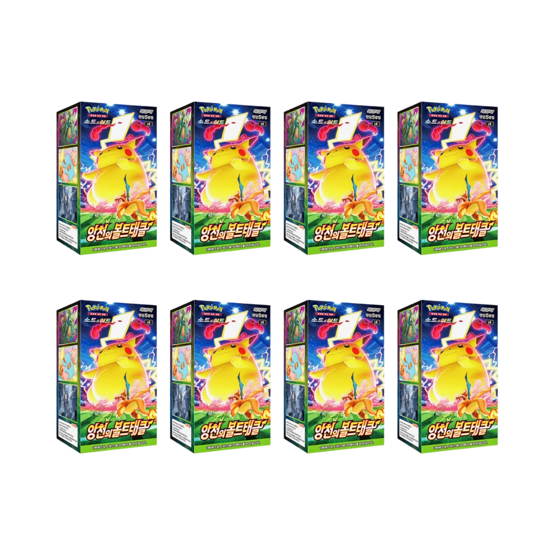 포켓몬 TCG 소드 & 실드 확장팩 앙천의 볼트태클 8박스 (총 240팩)(Pokemon TCG Sword & Shield Expansion Pack Astonishing Volt Tackle 8 Boxes (Total Pack of 240))