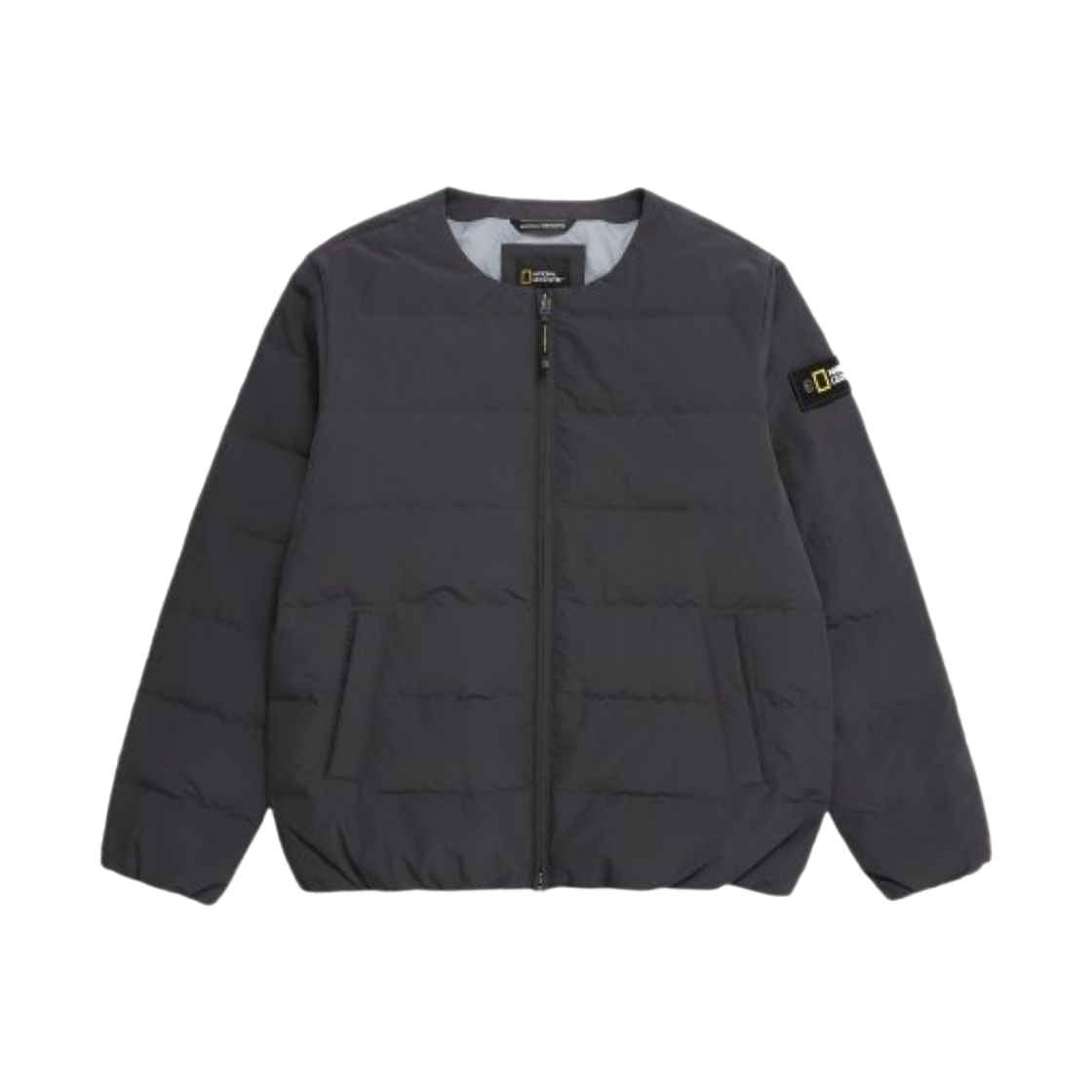 내셔널 지오그래픽 헤론 U넥 경량 다운 점퍼 C 그레이(National Geographic Heron U Neck Lightweight Down Jumper C Grey)