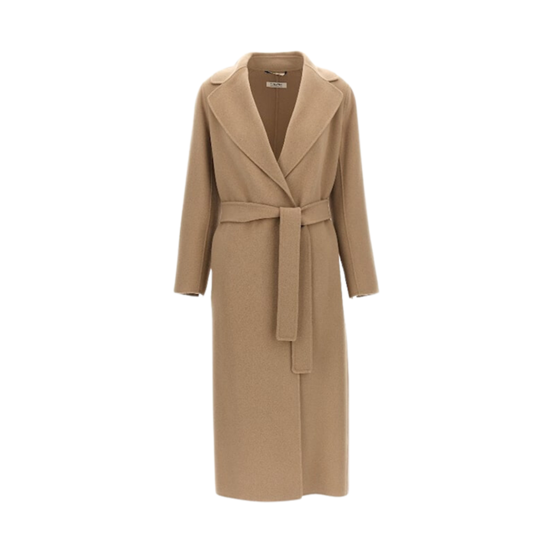 (W) S 막스마라 폴도 울 코트 베이지((W) S Max Mara Poldo Wool Coat Beige) - 1