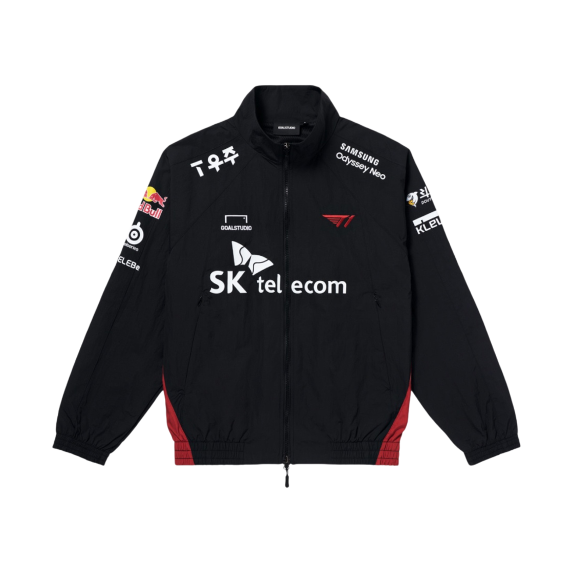 티원 2023 유니폼 자켓 블랙 (논 마킹 버전)(T1 2023 Uniform Jacket Black (Non Marking Ver.))