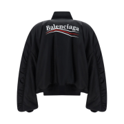Balenciaga Varsity Bomber Jacket Black